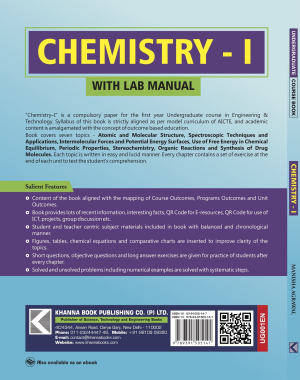 Chemistry I (with Lab Manual) (English)