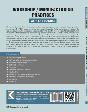 Workshop / Manufacturing Practices (with Lab Manual) (English)