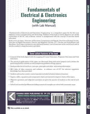 Fundamentals of Electrical and Electronics Engineering (with Lab Manual) (English)