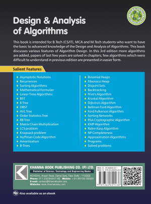 Design & Analysis of Algorithms