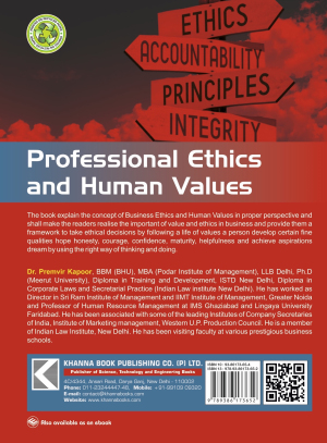 Professional Ethics and Human Values