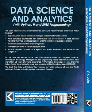 Data Science and Analytics (with Python, R and SPSS Programming)
