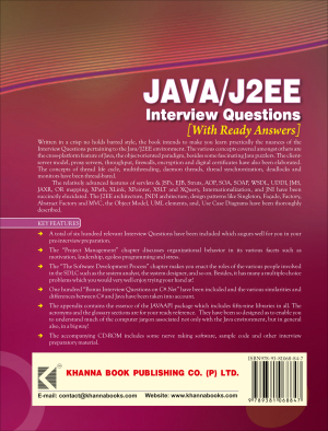 Interview Questions With JAVA/J2EE (w/CD)
