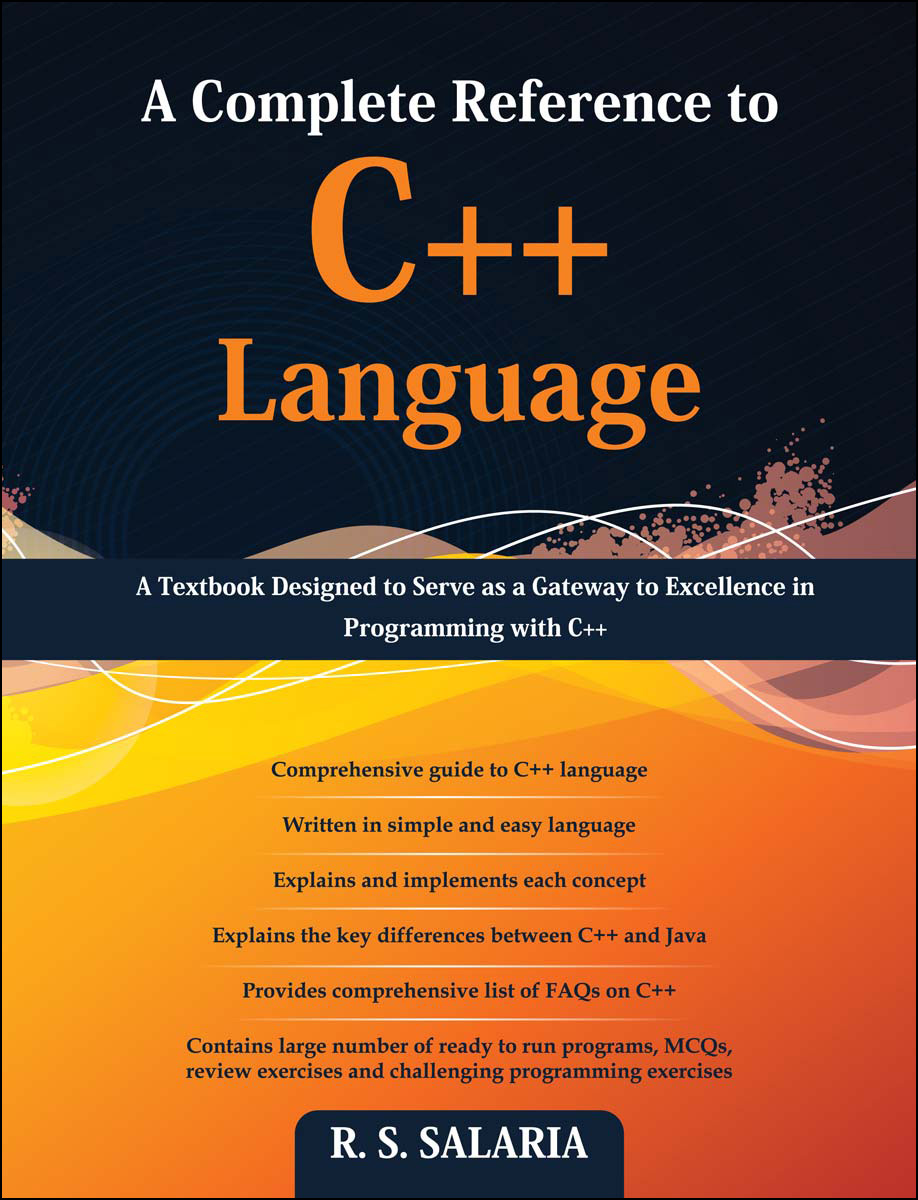 A Complete Reference to C++ Language